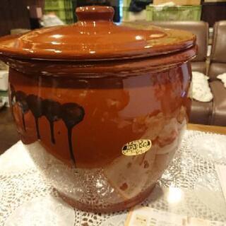 漬け物容器 未使用在庫品久松窯 8号14.4リットル 丸壺
