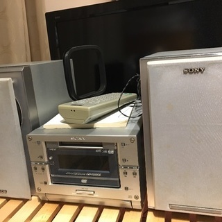 SONY CD MD コンポ ジャンク品