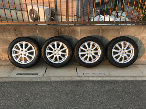 美品　15インチホイール　スタットレスタイヤ