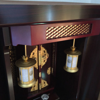 創価学会の仏壇 電動で開閉できます。