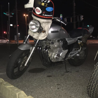 YAMAHA xjr400 4hm 前期　タンク　送料無料　即日配送 XJR400 4HM(前期型) RZスタイル タンクライン ステッカーセット 白車用