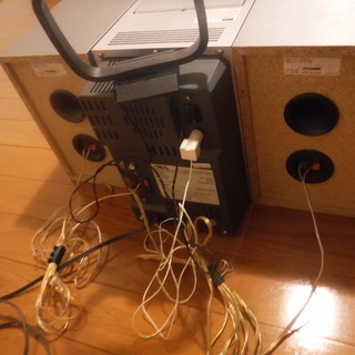 【日本製 AIWA】　オーディオコンポ （CD、MD、テープ、AM・FMラジオ）の画像