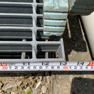 HGU-180-25L40 U字溝用グレーチング(普及型)鋼板製・溶融亜鉛