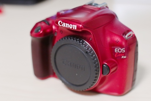 Canon EOS KissX50（赤）　レンズキット