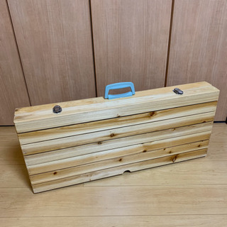ピクニックテーブル　杉製　【値下げしました】の画像