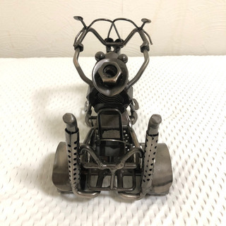 カエルライダー 置物の画像