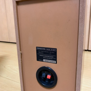 ONKYO スピーカーシステムの画像