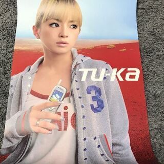 浜崎あゆみ Tu-Ka ツーカーB2ポスター
