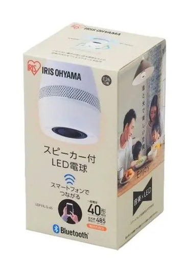 【値下げ】アイリスオーヤマ LDF11L-G-4S スピーカー付き電球