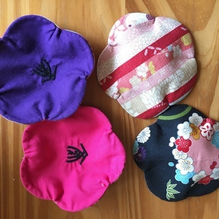 新品！！フラワーコースター4セットの画像
