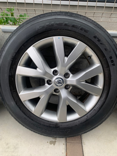 z51 ムラーノ後期　純正ホイール１８インチ　4本