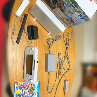 【10,000円】Wii U　マリオカート8 セット（中古）＋大...