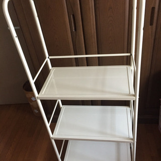 三段スチール棚 中古