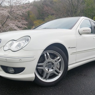 AMG C32 V6 3200ccスーパーチャージャー 350馬力 AMG特注内装フルレザー 世界に一台 検３年９月の画像