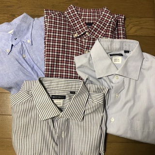 男性用　メンズ長袖シャツ4枚セット　M〜L