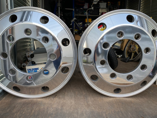 トラックフロントアルミホイール8穴