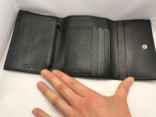 ⭐︎残り1点⭐︎PRADA 財布 サフィアーノ レザー 証明書＋箱付き