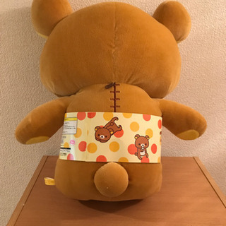 大きなりらっくま　ぬいぐるみの画像