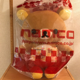 大きなりらっくま　ぬいぐるみの画像