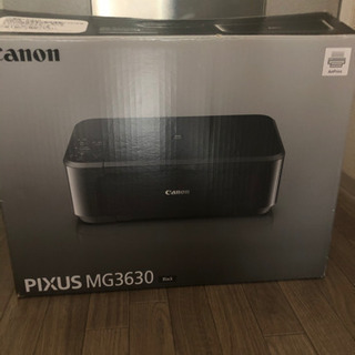<話し中>直接引き渡し優先★プリンター　インクジェット複合機　Canon PIXUS MG3630 ブラックの画像