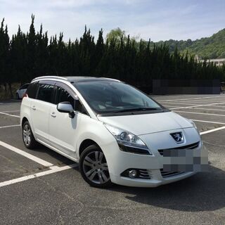 美品プジョー☆７人乗り　平成25年式　車検令和４年まで