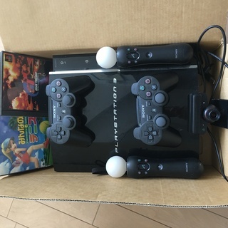 プレーステーション3（各種コントローラーとゲームソフト8種類付属）
