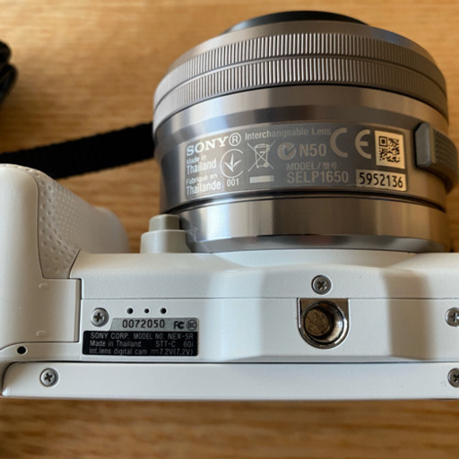 ☆美品☆状態良好☆ ソニー SONY ミラーレス一眼 α NEX-5R ホワイト