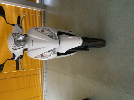 ホンダ　Dio110　ﾜﾝｵｰﾅｰ　ﾊﾟｰﾙﾎﾜｲﾄ　4467キロ