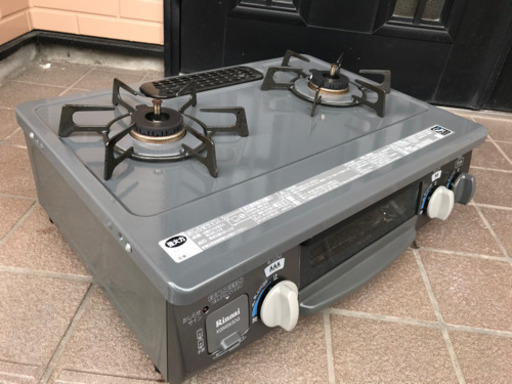 リンナイ ガステーブル【プロパンガス用】Rinnai　左ハイカロリーバーナー KGM563DGL