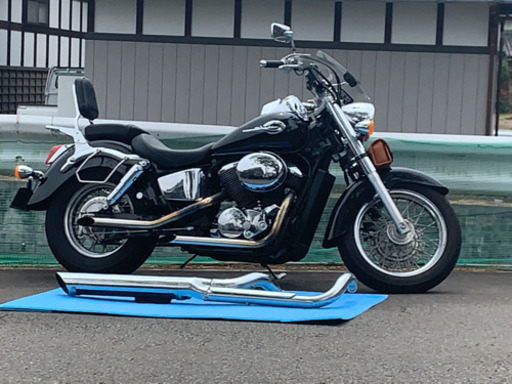 ホンダ　シャドー400cc バイク　アメリカン　純正マフラー付き