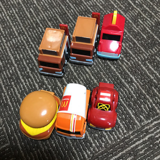 マクド　トミカ　チョロQ  14台の画像