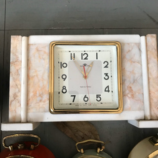 昭和30年頃 置時計 目覚まし時計