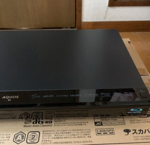 【お値下げ中】SHARP AQUOS ブルーレイ BD-W500