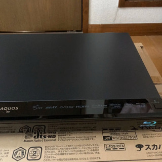 【お値下げ中】SHARP AQUOS ブルーレイ BD-W500の画像