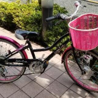 ☆２２インチ 子供用自転車 ６段変速☆女の子