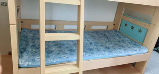 木製2段ベット