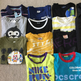 子供服男の子 GOTHAM半袖他、NIKE、crocs薄手の長袖他 140から150の画像