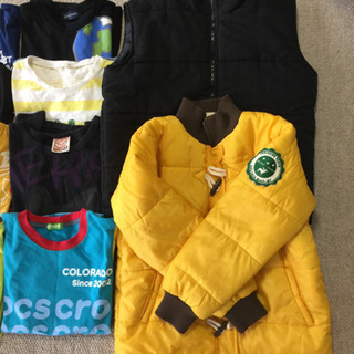 子供服男の子 GOTHAM半袖他、NIKE、crocs薄手の長袖他 140から150の画像