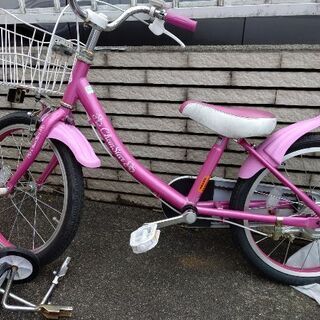 子供用自転車(お話中)