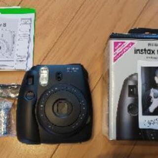 【新品未使用】チェキinstax mini 8【Black】