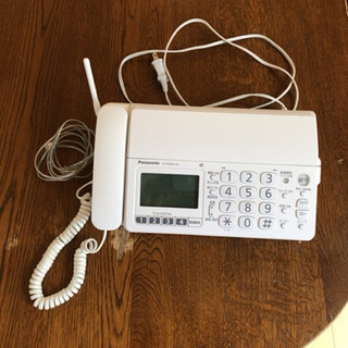 パナソニック製FAX 中古 の画像
