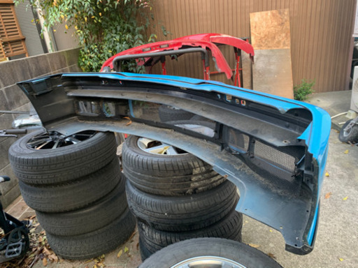 e36 Mテクバンパーの出品。　m3 フロントバンパー　エアロ　e36