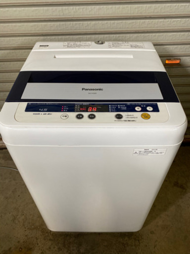 m0503-2  panasonic パナソニック　全自動洗濯機　NA-F45B5　4.5ｋｇ　2012年製