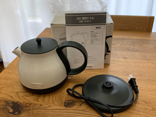 TOFFY 電気ケトル　アッシュホワイト　未使用品