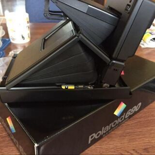 ポラロイド polaroid 690 富士チェキカメラとセット