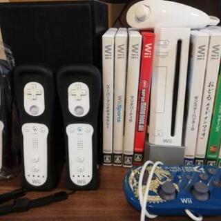 wii すぐ遊べる！リモコンx3 ソフトx8
