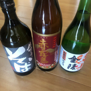 ホッピー、日本酒、焼酎セットの画像