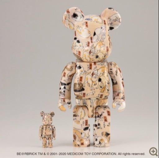 【新品未開封】BE@RBRICK 歌川国芳 猫飼好五十三疋 100%&400%