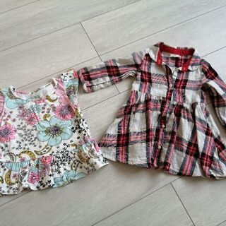 チュニック二着　H&MとGAP　75サイズ