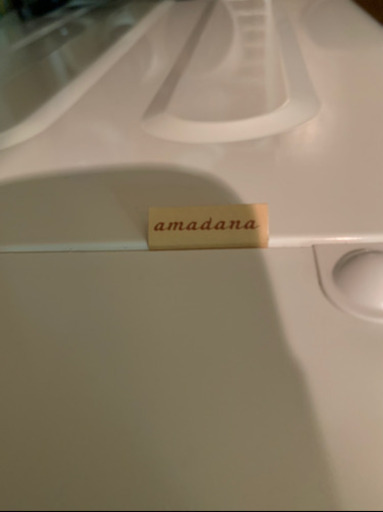 洗濯機(amadana)　2019年製